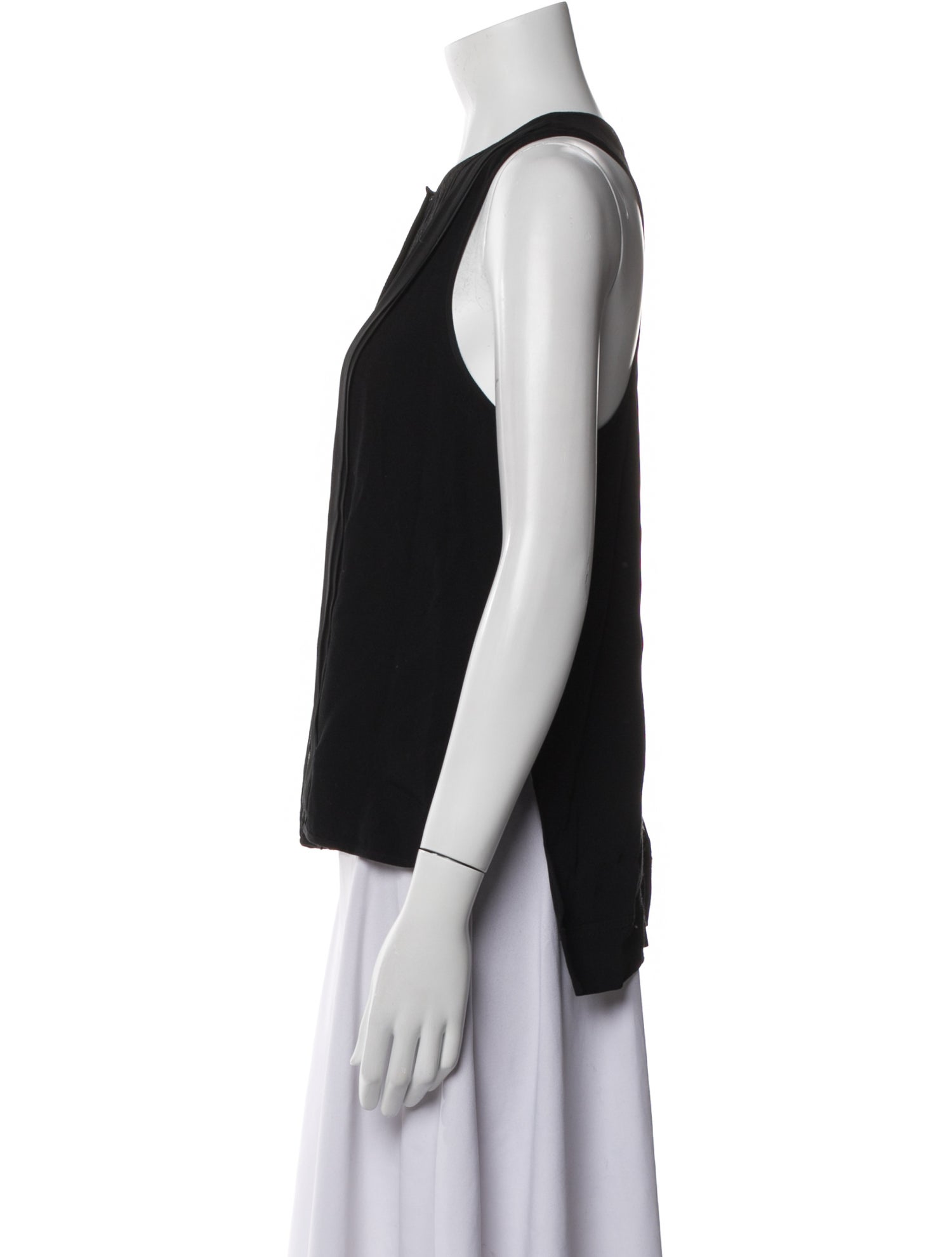Diane von Furstenberg Crew Neck Sleeveless Top