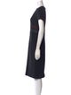 Diane von Furstenberg V-Neck Midi Length Dress