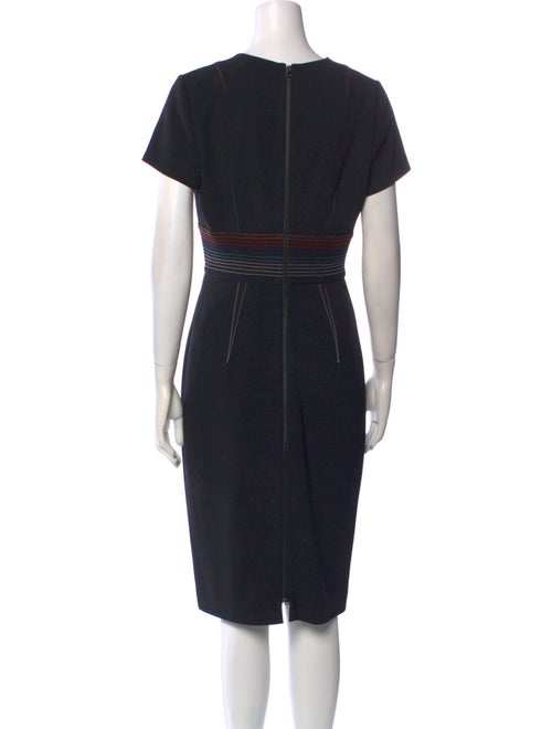 Diane von Furstenberg V-Neck Midi Length Dress