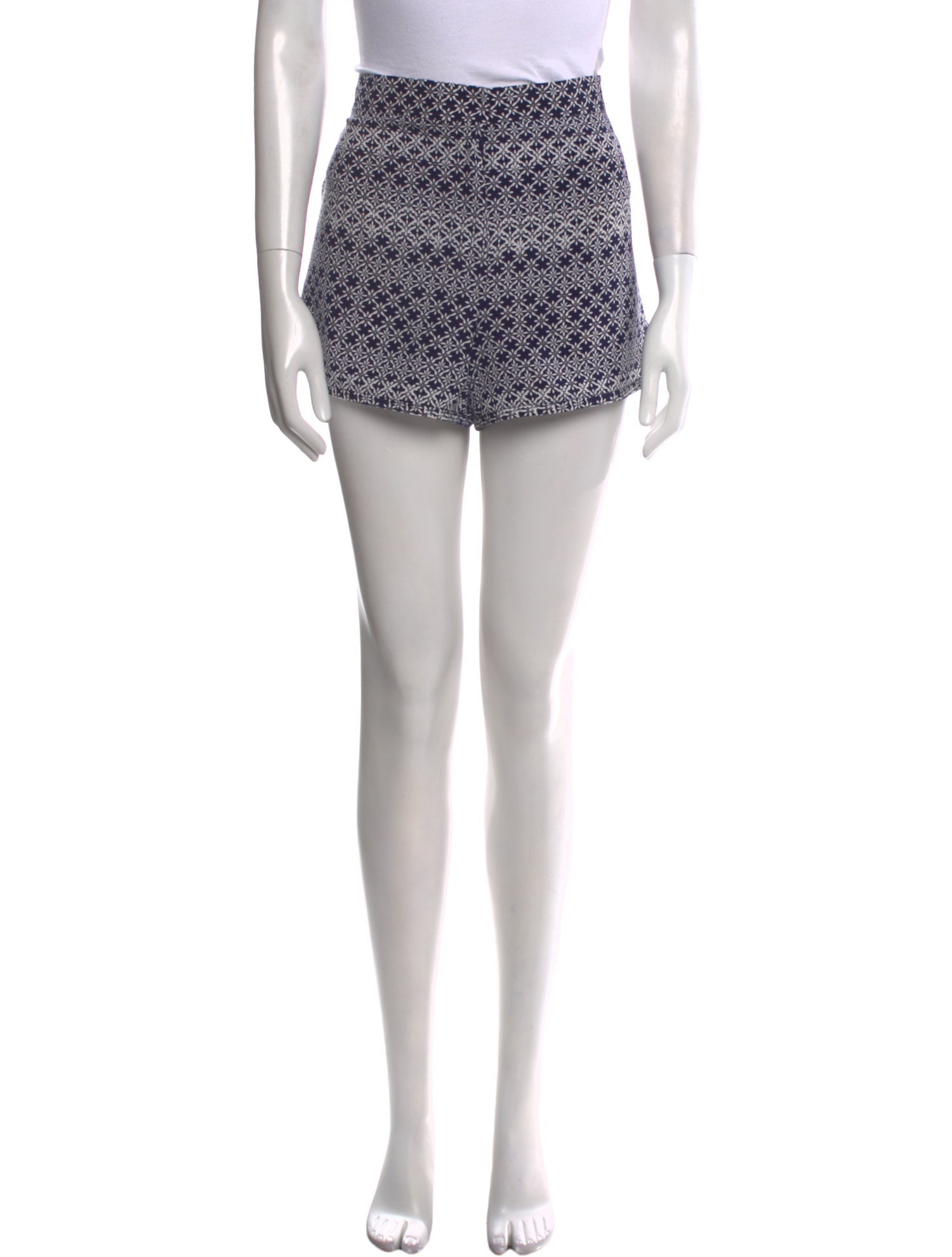 Diane von Furstenberg Silk Mini Shorts