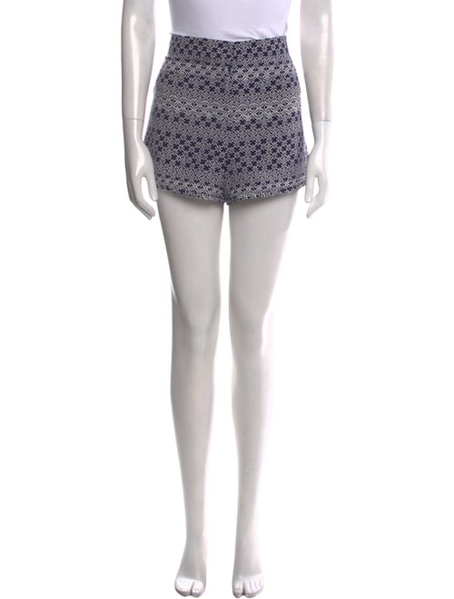 Diane von Furstenberg Silk Mini Shorts