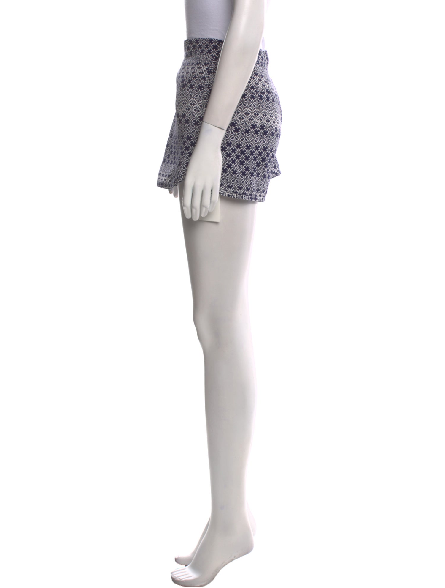 Diane von Furstenberg Silk Mini Shorts