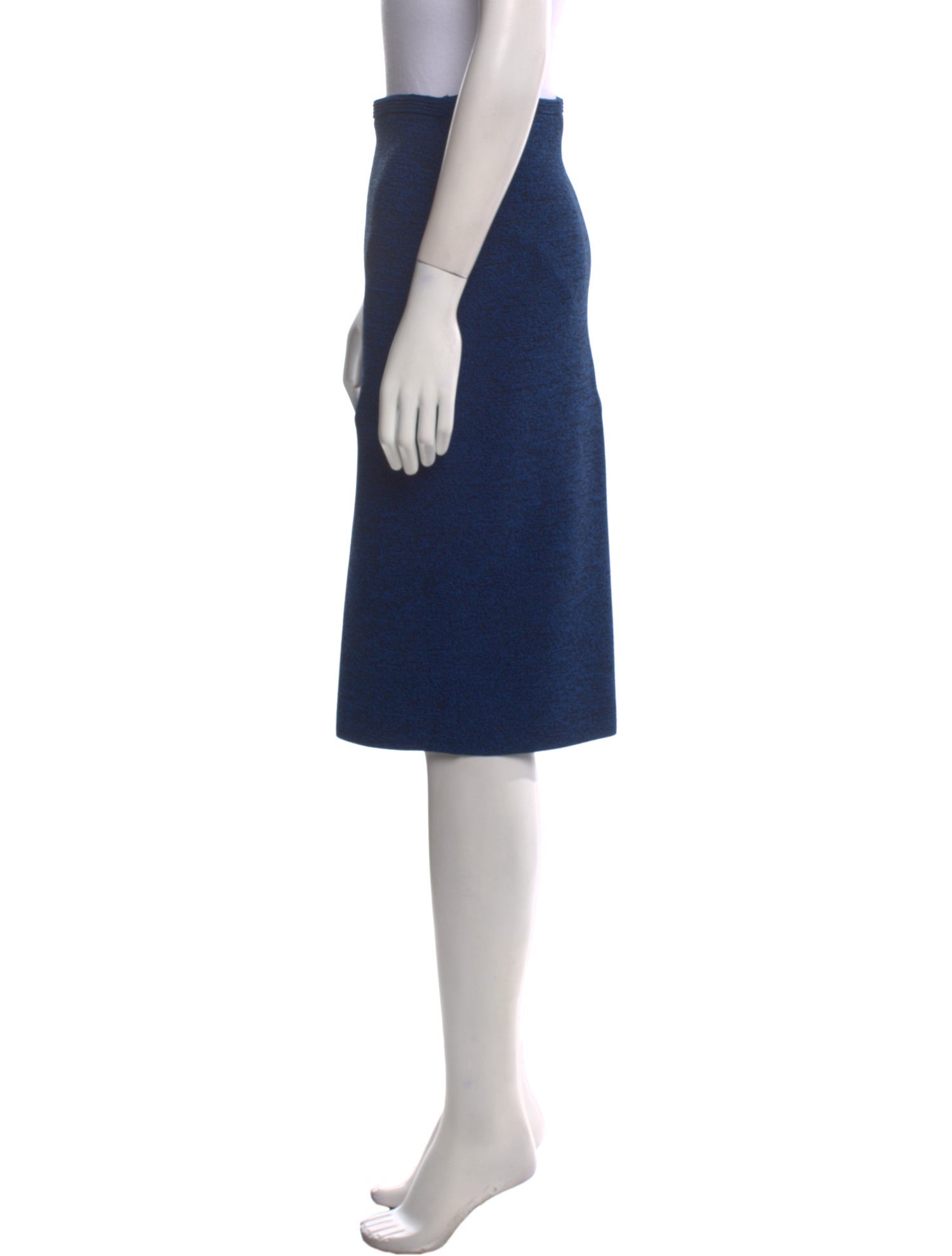 Diane von Furstenberg Lace Trim Embellishment Knee-Length Skirt