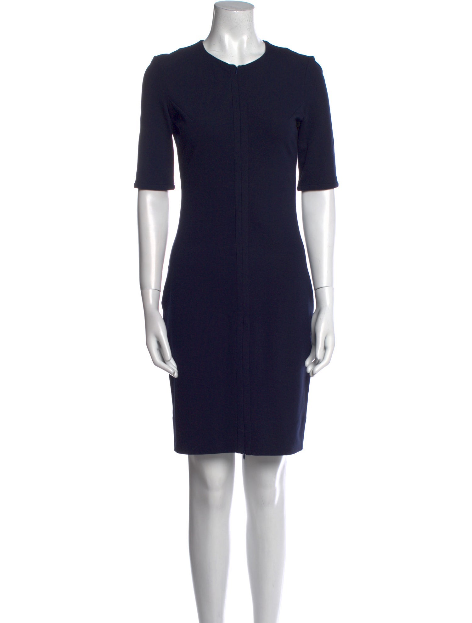 Diane von Furstenberg Crew Neck Knee-Length Dress