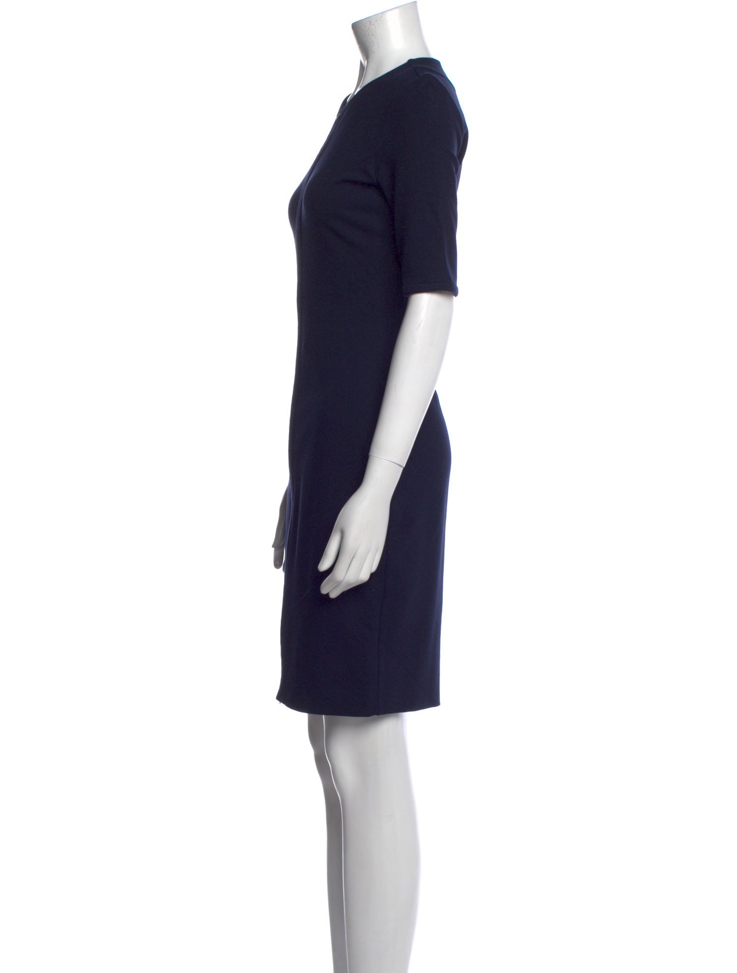 Diane von Furstenberg Crew Neck Knee-Length Dress