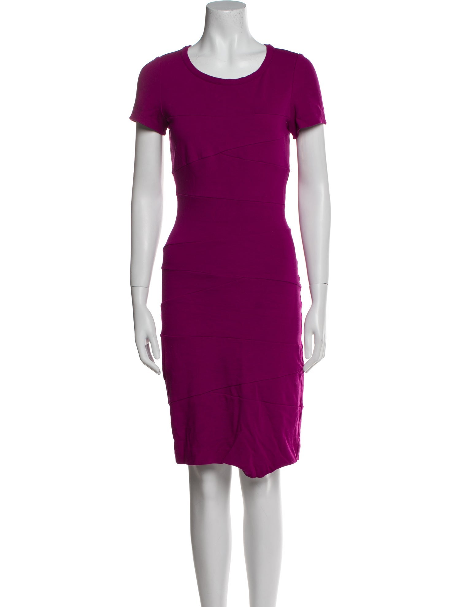Diane von Furstenberg Scoop Neck Knee-Length Dress