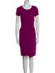 Diane von Furstenberg Scoop Neck Knee-Length Dress