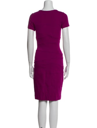 Diane von Furstenberg Scoop Neck Knee-Length Dress