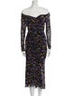 Diane von Furstenberg Printed Midi Length Dress
