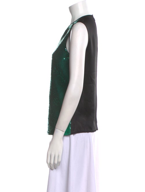 Diane von Furstenberg Nylon Crew Neck Top