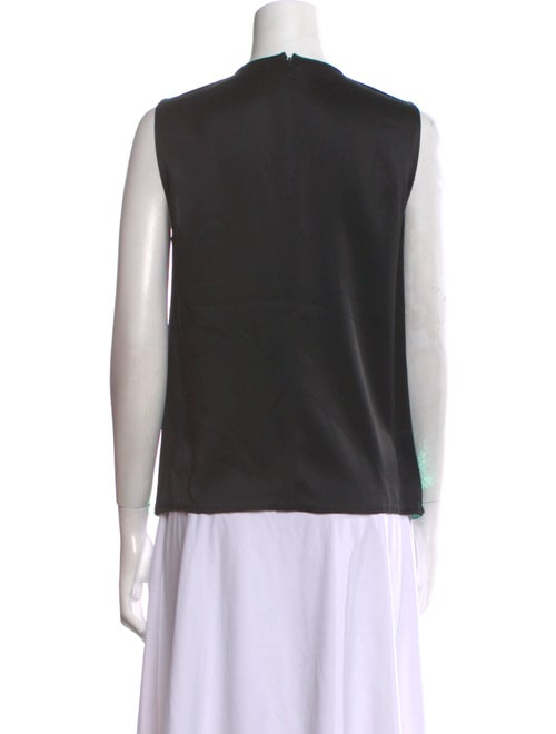 Diane von Furstenberg Nylon Crew Neck Top