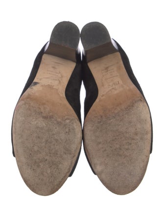 Diane von Furstenberg Suede Mules