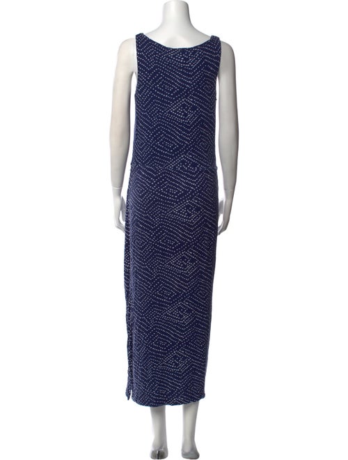 Diane von Furstenberg Printed Midi Length Dress