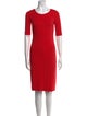 Diane von Furstenberg Crew Neck Knee-Length Dress