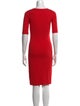 Diane von Furstenberg Crew Neck Knee-Length Dress