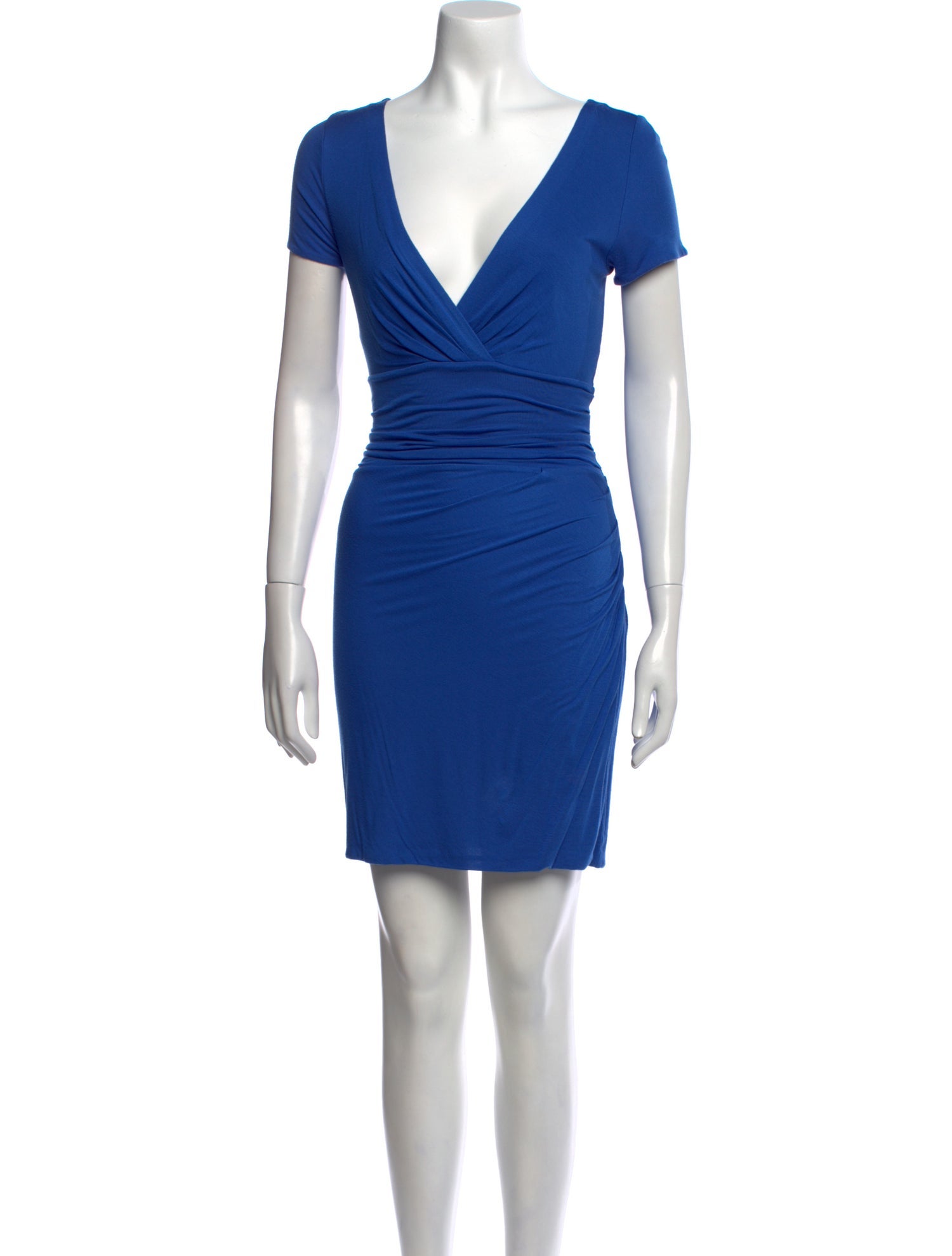 Diane von Furstenberg V-Neck Mini Dress