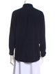 Diane von Furstenberg Long Sleeve Button-Up Top