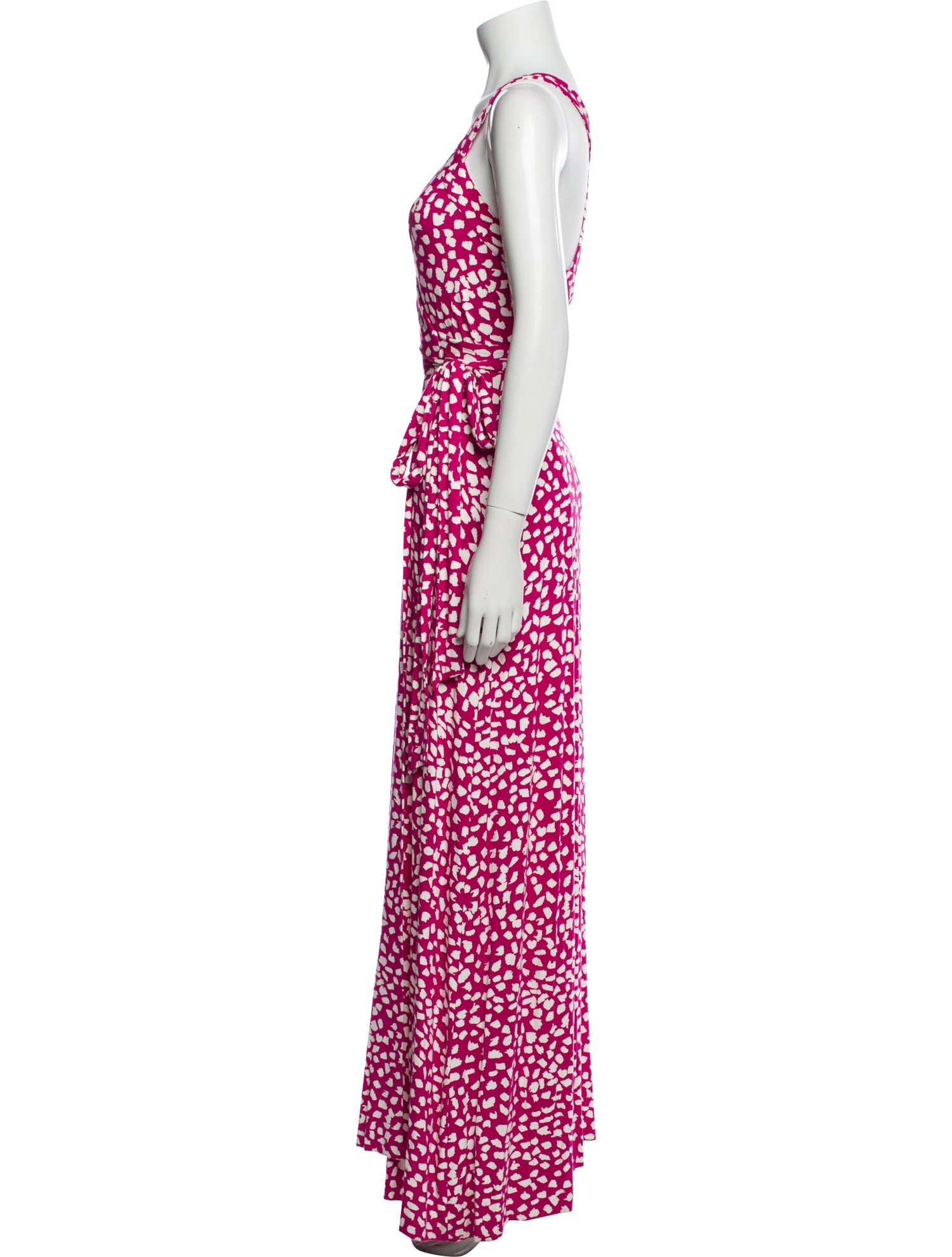 Diane von Furstenberg Printed Long Dress