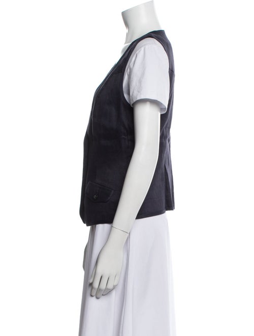 Diane von Furstenberg Linen Vest