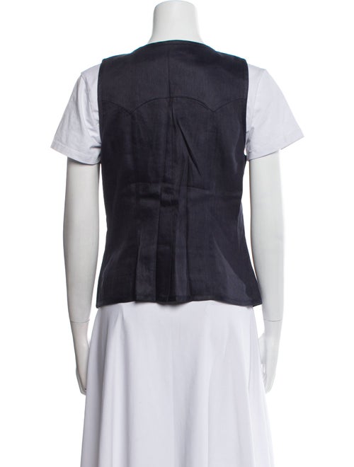 Diane von Furstenberg Linen Vest