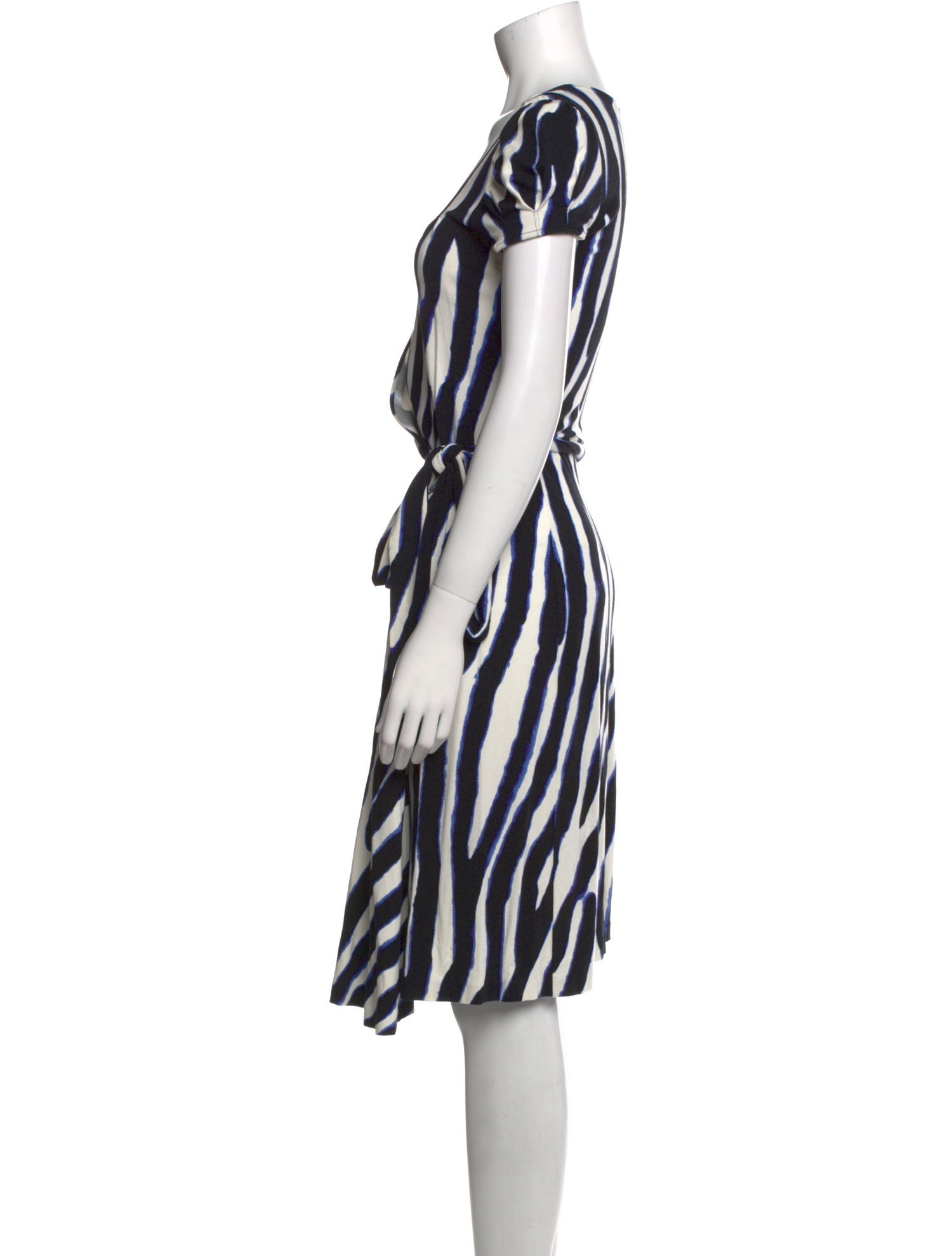 Diane von Furstenberg Printed Knee-Length Dress