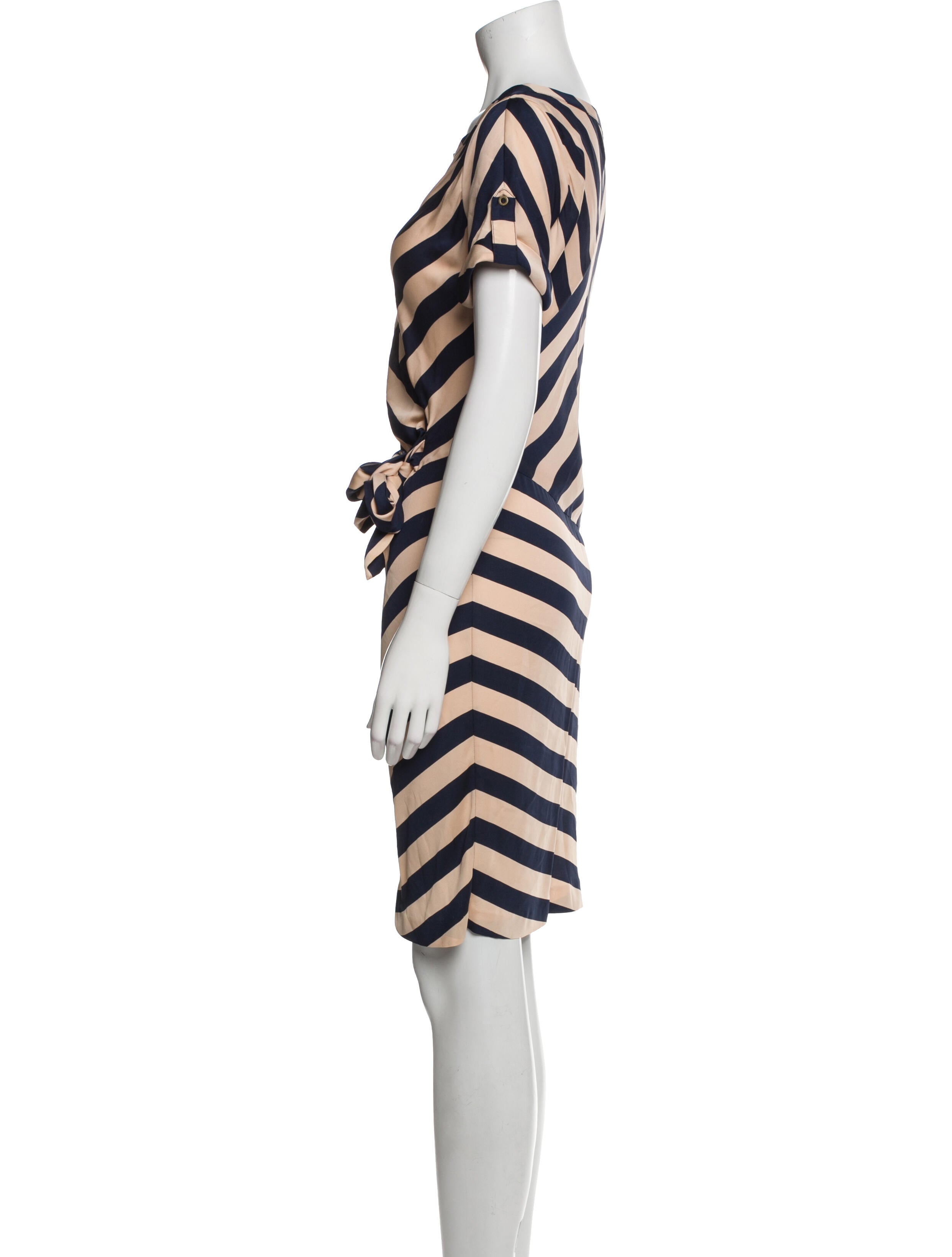 Diane von Furstenberg Silk Knee-Length Dress