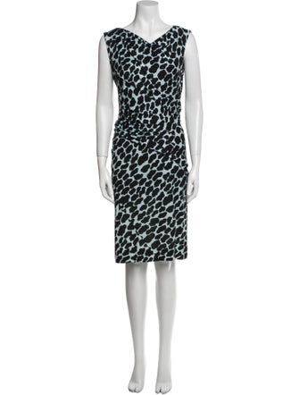 Diane von Furstenberg Silk Knee-Length Dress