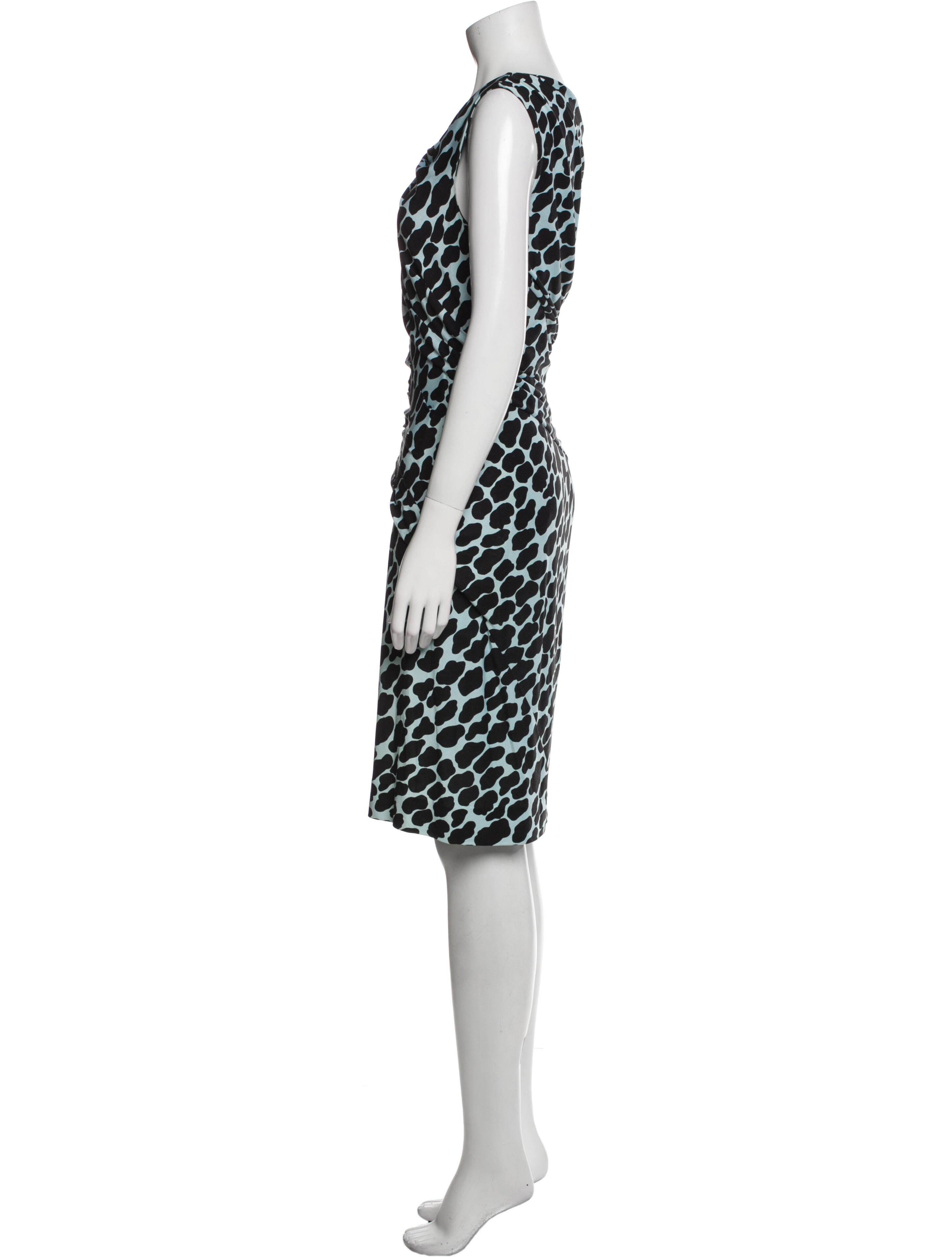 Diane von Furstenberg Silk Knee-Length Dress
