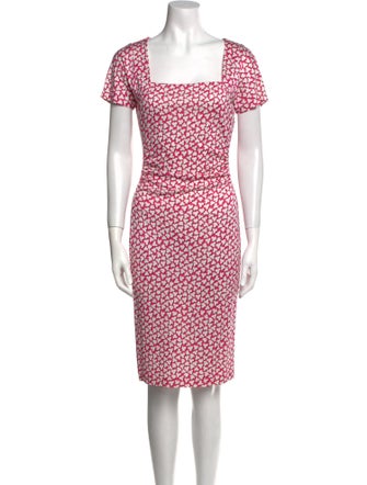 Diane von Furstenberg Silk Midi Length Dress