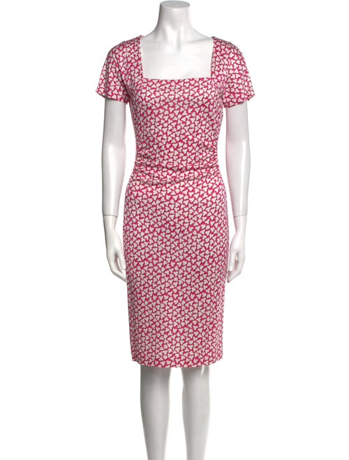 Diane von Furstenberg Silk Midi Length Dress