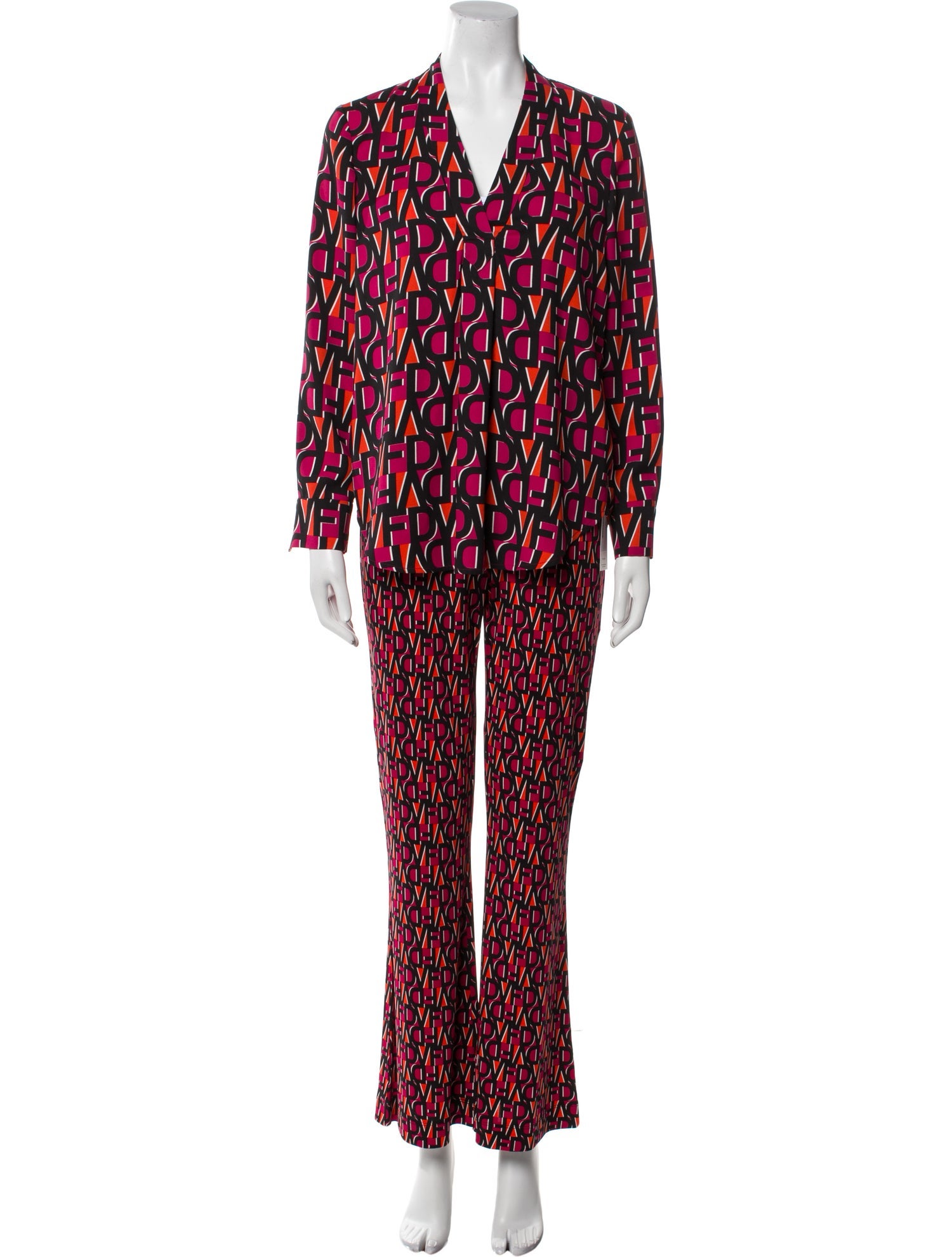 Diane von Furstenberg Printed Set