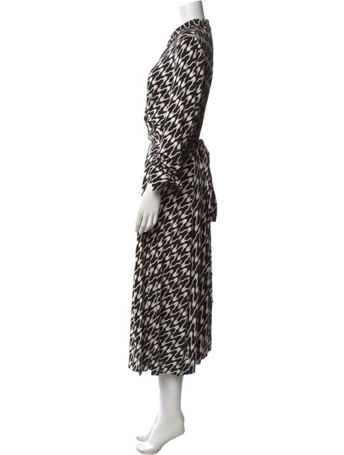Diane von Furstenberg Printed Midi Length Dress