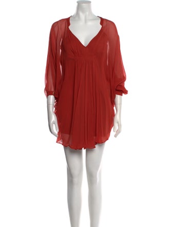Diane von Furstenberg Silk Mini Dress