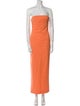 Diane von Furstenberg Strapless Long Dress