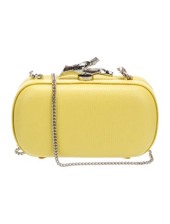 Diane von Furstenberg Leather Minaudière