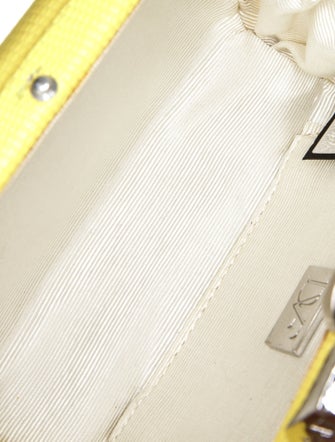 Diane von Furstenberg Leather Minaudière