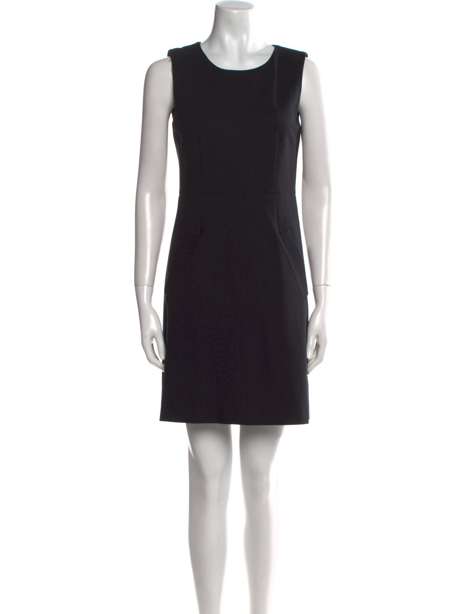 Diane von Furstenberg Scoop Neck Mini Dress
