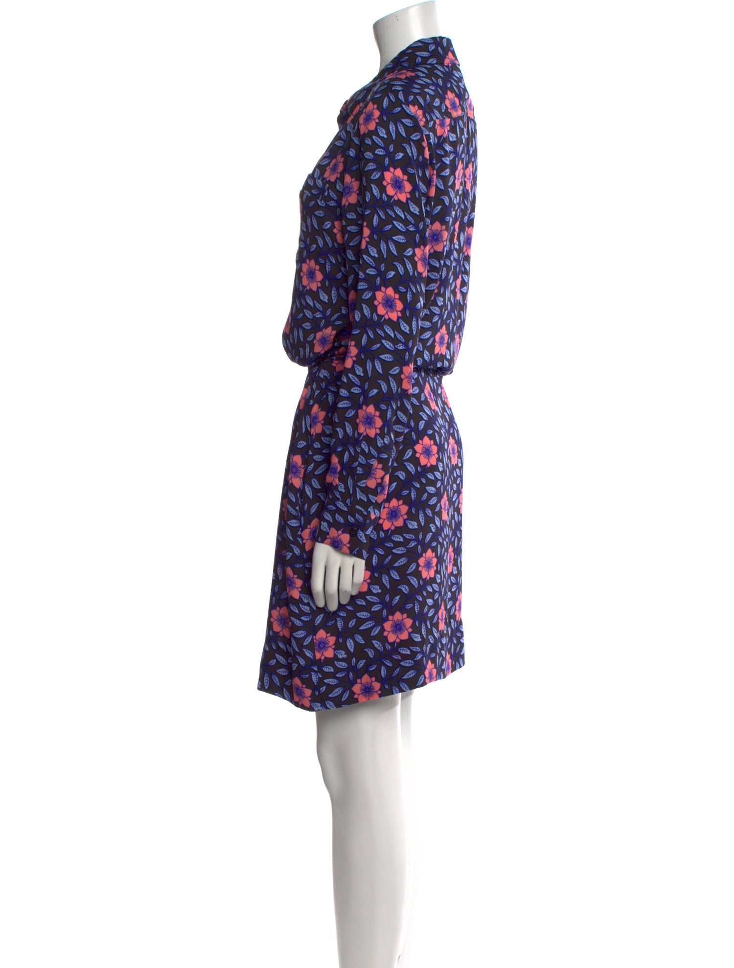 Diane von Furstenberg Printed Knee-Length Dress