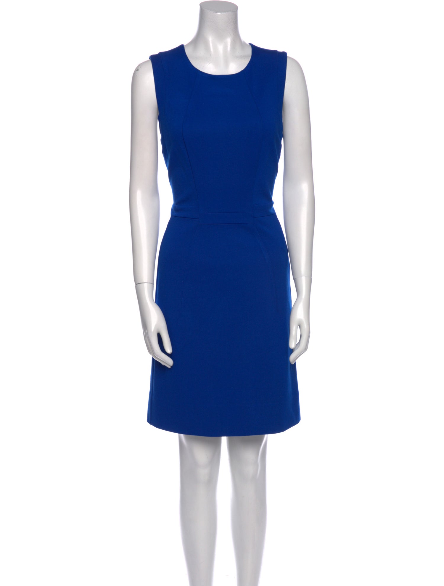 Diane von Furstenberg Scoop Neck Knee-Length Dress