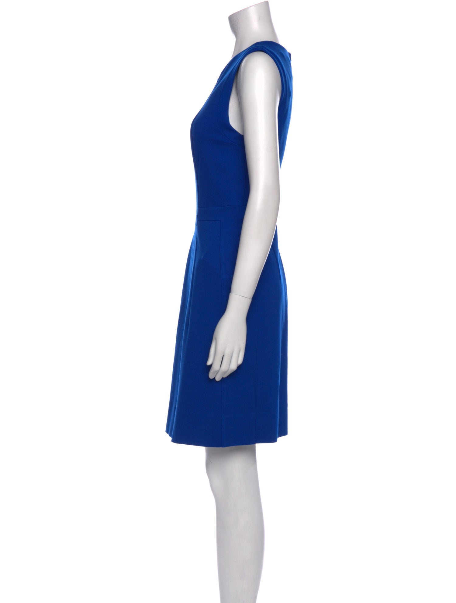Diane von Furstenberg Scoop Neck Knee-Length Dress