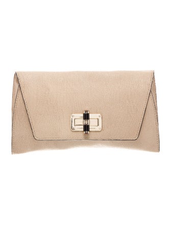 Diane von Furstenberg Leather Clutch
