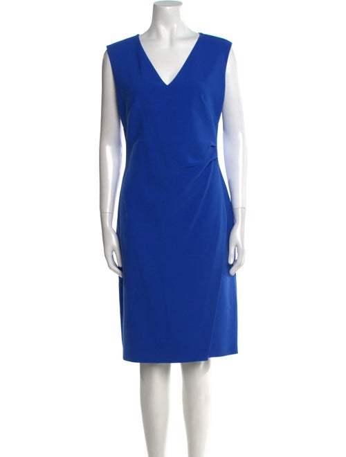 Diane von Furstenberg V-Neck Knee-Length Dress