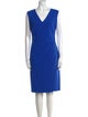 Diane von Furstenberg V-Neck Knee-Length Dress