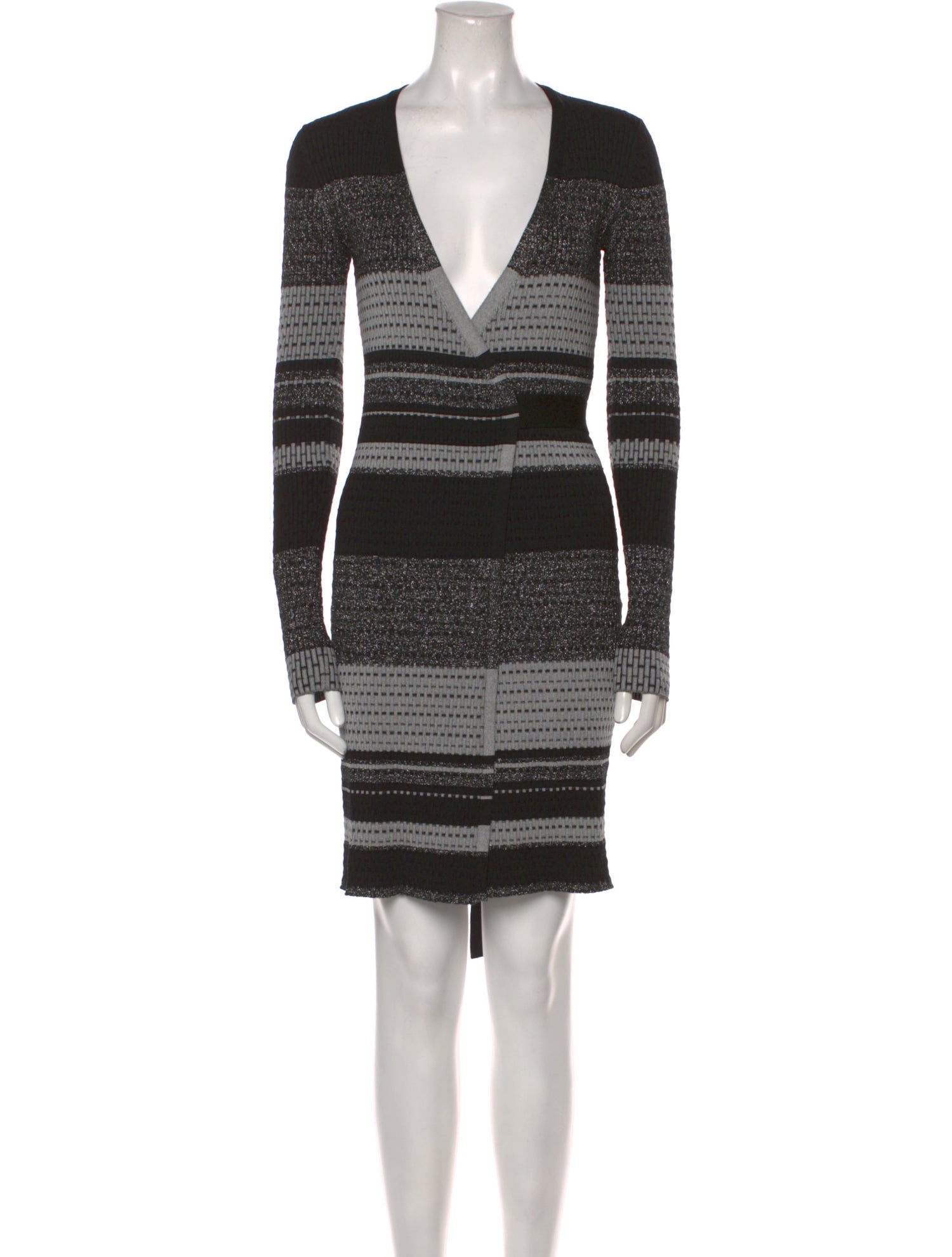 Diane von Furstenberg Striped Mini Dress
