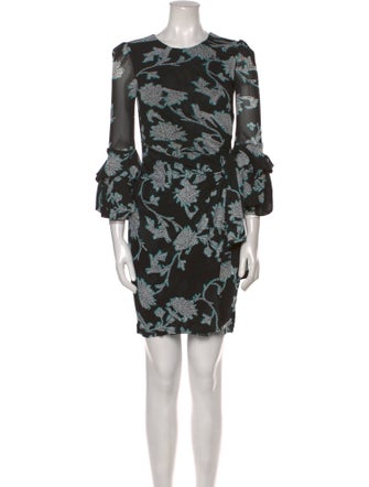 Diane von Furstenberg Printed Mini Dress