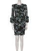 Diane von Furstenberg Printed Mini Dress