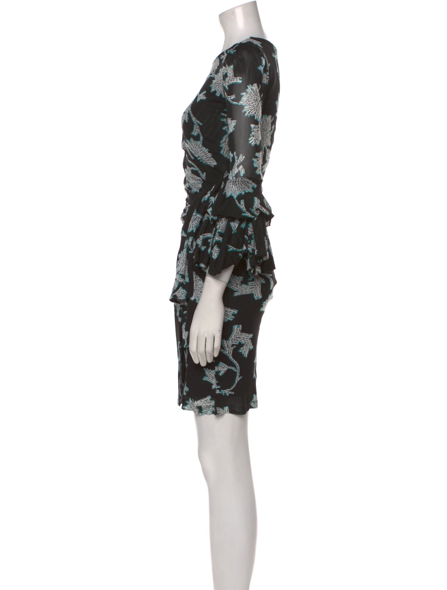 Diane von Furstenberg Printed Mini Dress