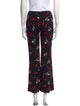 Diane von Furstenberg Printed Wide Leg Pants