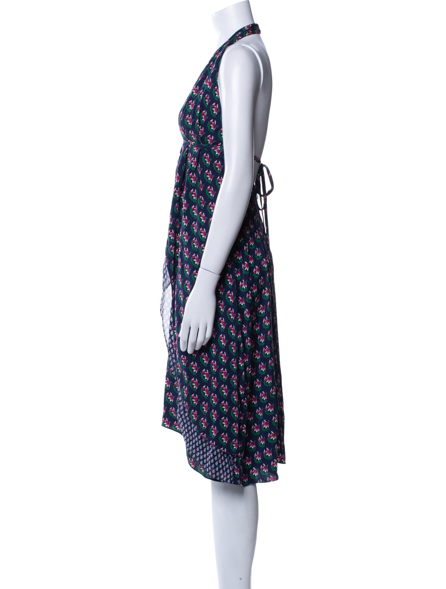 Diane von Furstenberg Silk Midi Length Dress