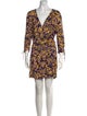 Diane von Furstenberg Silk Floral Print Romper